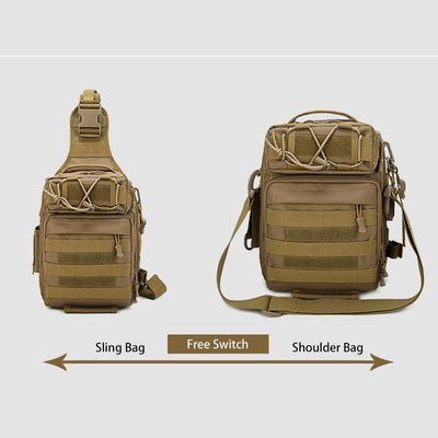3-way Use Multifunctional Camouflage Sling Bag
