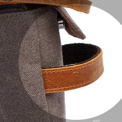 Retro Canvas Storage Makeup Pouch Travel Toiletry Bag for Women Men