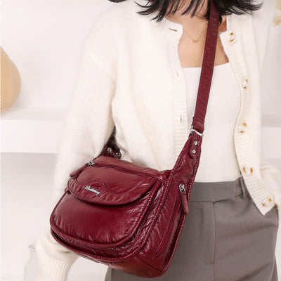 Casual Multi-Pocket Multifunctional Crossbody Bag