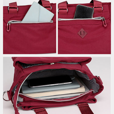Large Capacity Multi-Pocket Waterproof Casual Crossbody Bag