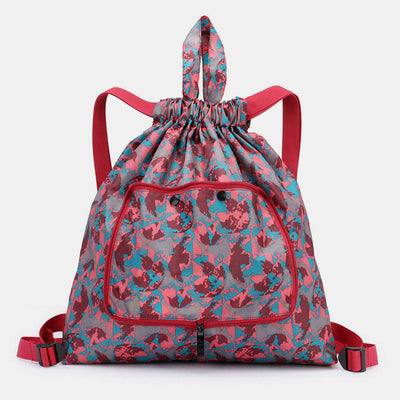 Multifunctional Foldable Backpack With Lanyard