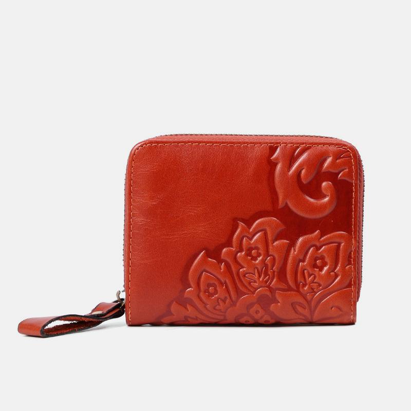 Multifunctional Retro Genuine Leather Coin Purse