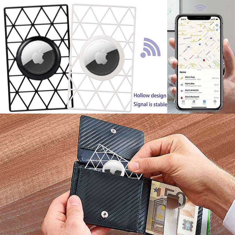 Slim Airtag Holder Card