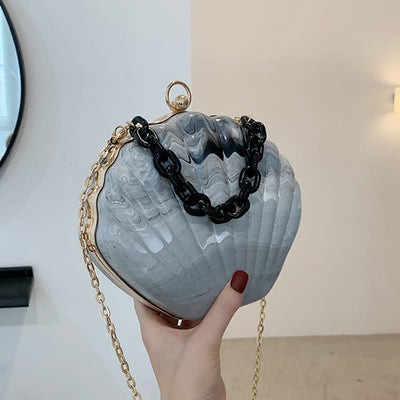 Crossbody Bag For Women Light Color Lovely Acrylic Chain Bag