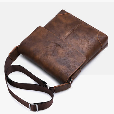 Messenger Bag For Men Business Gentlemen Style Crossbody Bag