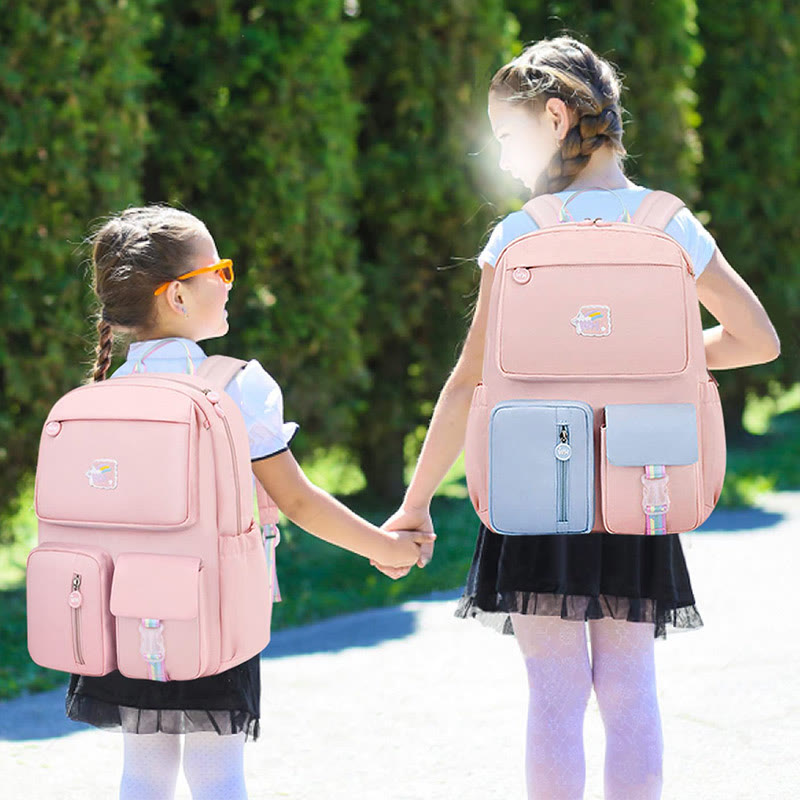 Lightweight Waterproof Large Capacity Comfortable College Style Cute School Backpack