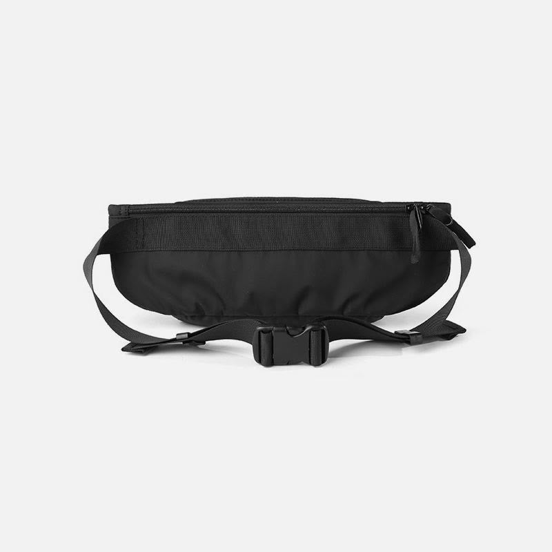 Waist Bag For Men Solid Color Oxford Crossbody Chest Bag
