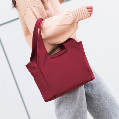 Large Capacity Handbag for Women Waterproof Multi Compartment Tote Shoulder Bag