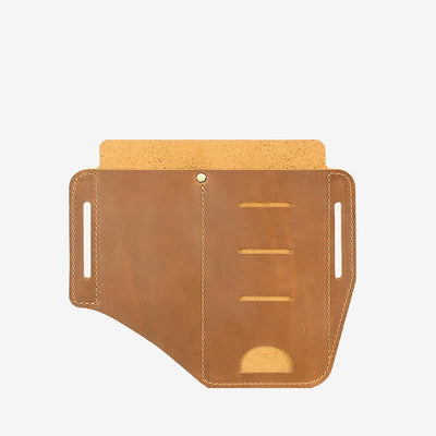 Multitool Belt Sheath EDC Leather Belt Organizer Belt Holder Pouch