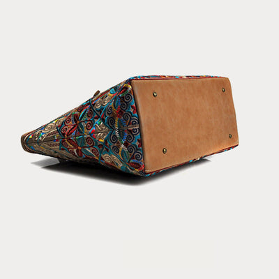 Tote Bag For Women Large Ethnic Style Pattern Printing Bag