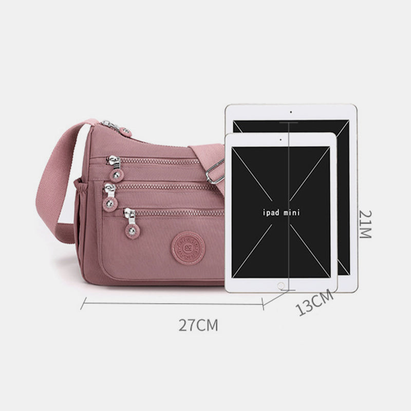 Multi-Pocket Large Capacity Waterproof Casual Crossbody Bag