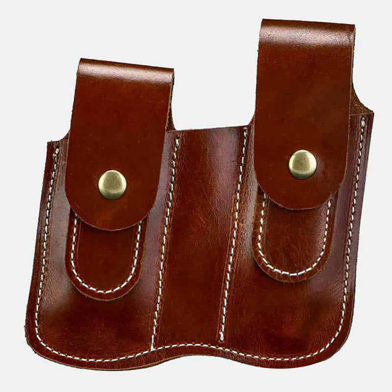 Leather Waist Bag For Women Men Outside The Waistband Carry