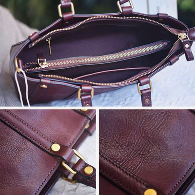 Tote For Women Simple Casual Multi Compartment Crossbody Commuter Bag