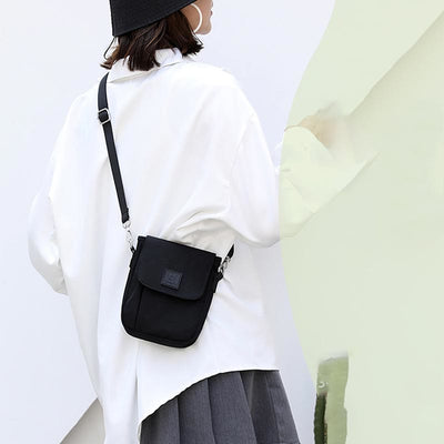 Waterproof Nylon Crossbody Bags Phone Bags with Adjustable Straps