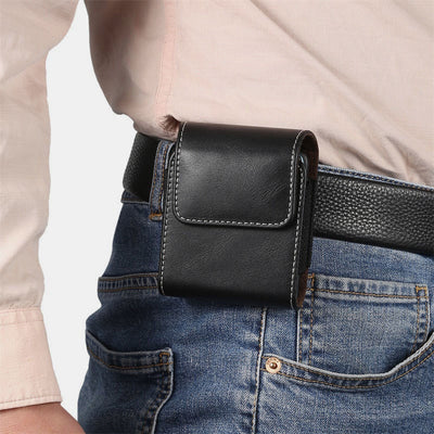 Mini PU Waist Bag EDC Pouch for Samsung Z Flip 3 Moto Razr