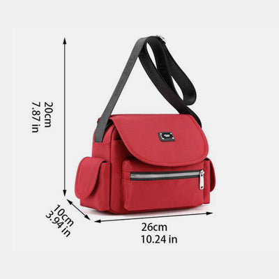 Waterproof Lightweight Large Capacity Casual Crossbody Bag
