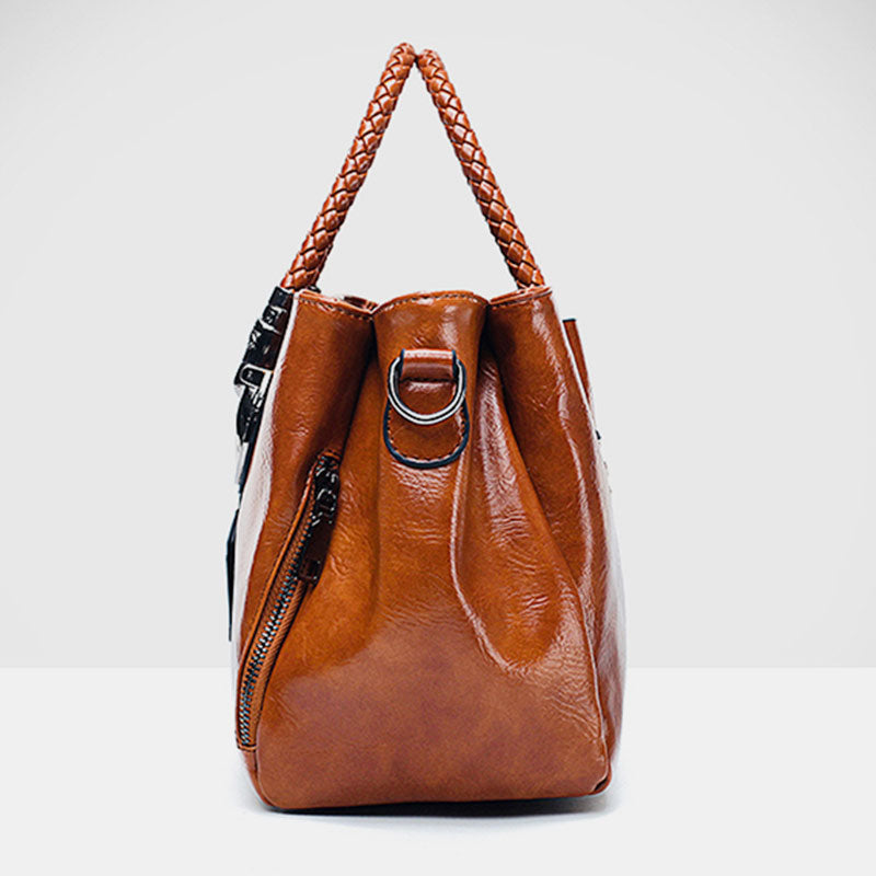 Classical Retro Multi-Pocket Handbag