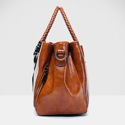 Classical Retro Multi-Pocket Handbag