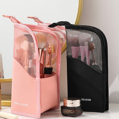 Storage Bag For Women Dialy Simple Vertical Travel Makeup Bag