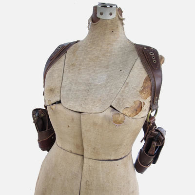 Punk Steam Underarm Holster For Women Men Outdoor Adjustable Vest