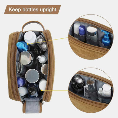 Storage Bag For Men Business Black Oxford Dry Wet Separation Travel Bag