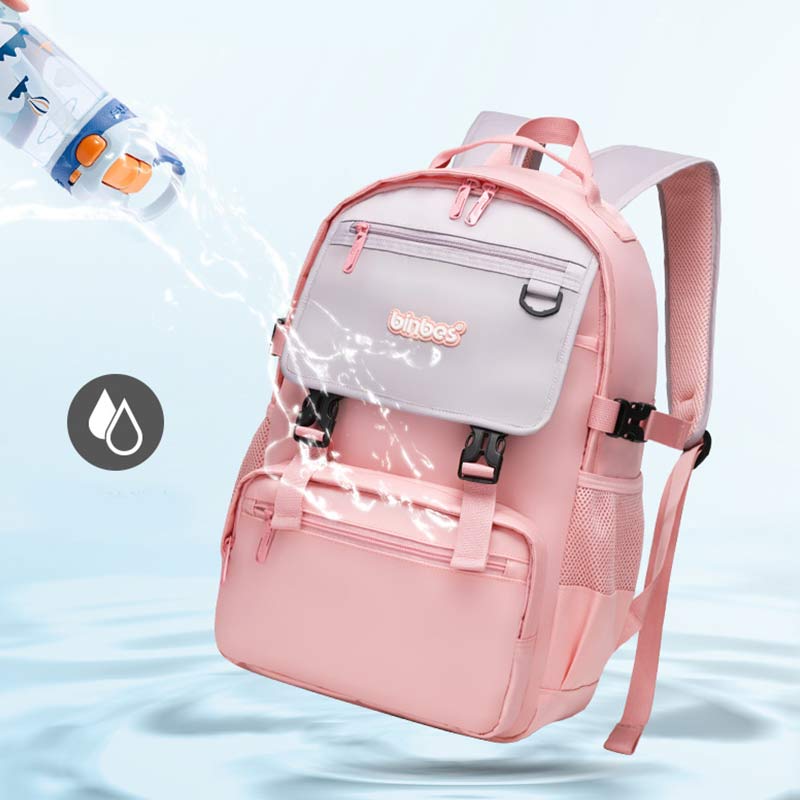Waterproof Lightweight Girls Backpack Elementary School Bags Durable Child Bookbags