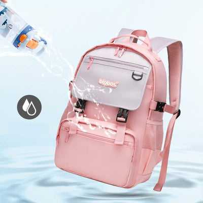 Waterproof Lightweight Girls Backpack Elementary School Bags Durable Child Bookbags