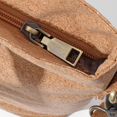 Floral Tote For Women Commuter Eco-Friendly Cork Shoulder Bag