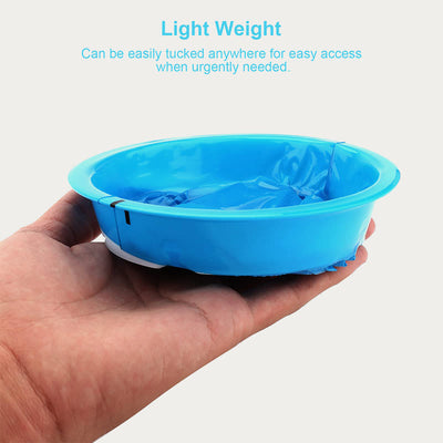 25Pcs Portable Car Vomit Bag Single-Use Leak Resistant Barf Bags