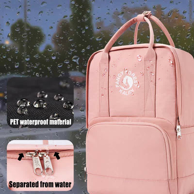 Large Capacity Laptop Backpack School Bookbag Travel Bag with Top Handle
