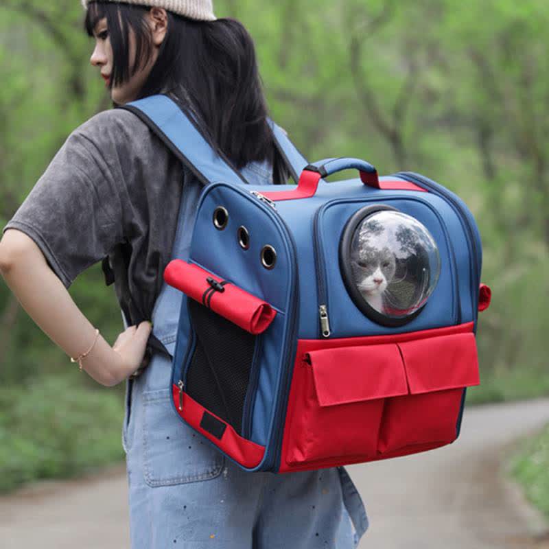 Pet Carrier Backpack for Small Dogs Cats Waterproof Foldable Pet Carrier