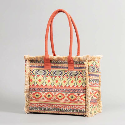 Tote Bag for Women Large Capacity Priting Bohemian Shoulder Bag