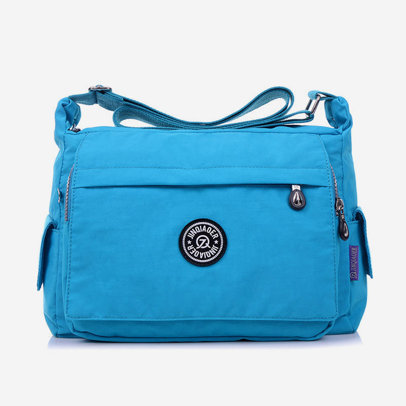 Large Capacity Waterproof Nylon Crossbody Bag