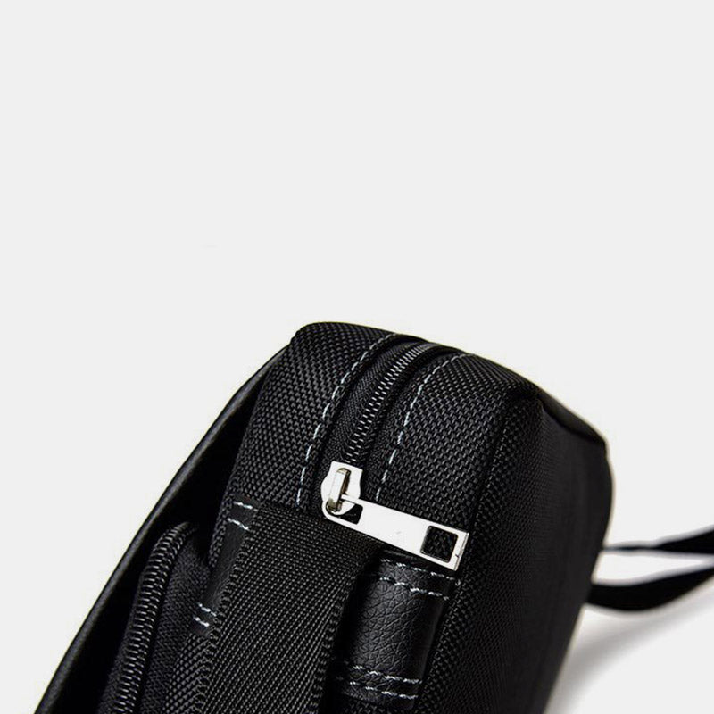 Casual Multi-Pocket Waterproof Messenger Bag