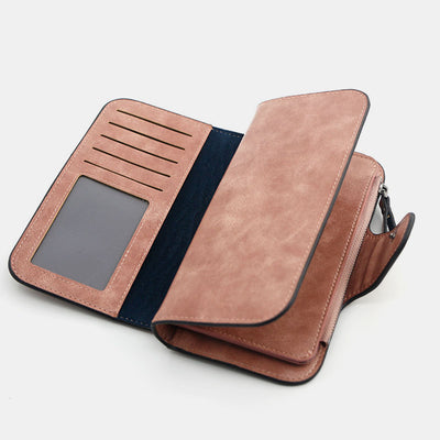 Multifunctional Vintage Large Capacity Long Wallet