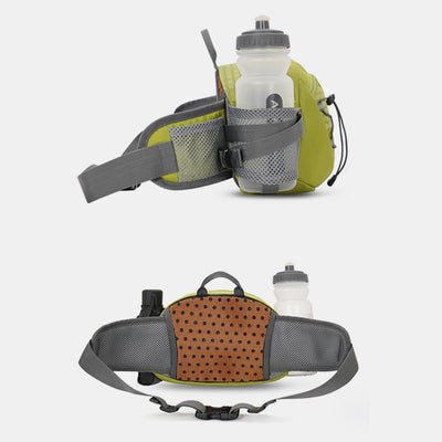 Outdoor Hiking Fishing Waist Bag with Crossbody Strap