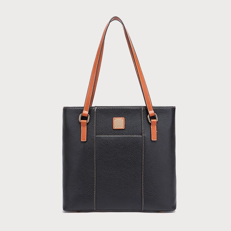 Tote Bag For Women Retro Business Style Large Laptop Bag