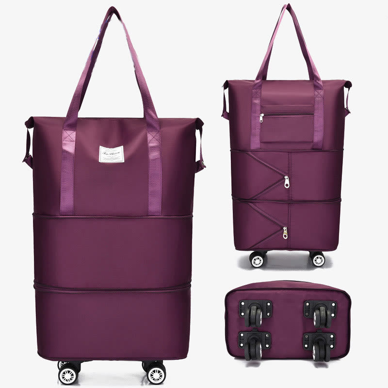 Large Short Trip Travel Bag Women Convenient Collapsible Duffel Bag