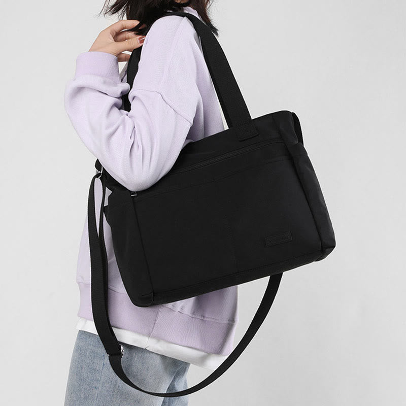 Minimalistic Tote For Women School Fitness Large Nylon Handbag
