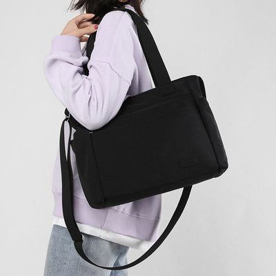 Minimalistic Tote For Women School Fitness Large Nylon Handbag