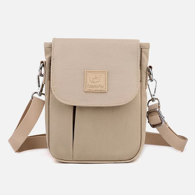 Waterproof Nylon Crossbody Bags Phone Bags with Adjustable Straps