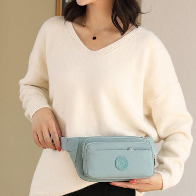 Multi Pocket Lightweight Crossbody Adjustable Waist Pack Phone Bag