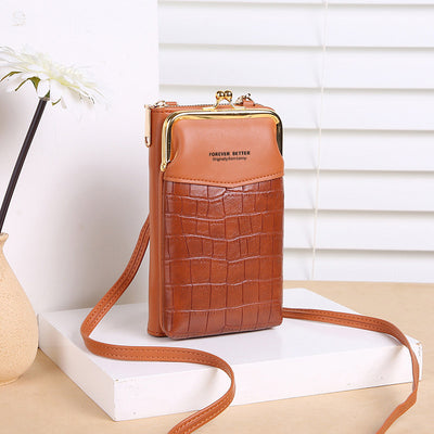Small Crossbody Cell Phone Purse for Women Mini Shoulder Bag Wallet