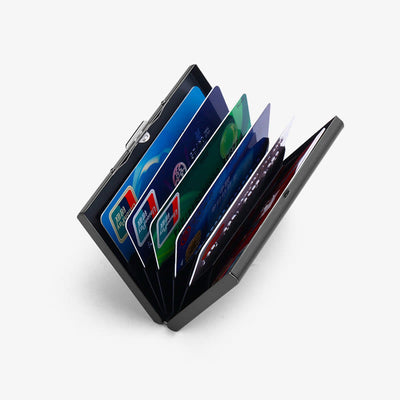Slim Business Card Case for Men Women Pocket Metal Case Mini Wallet