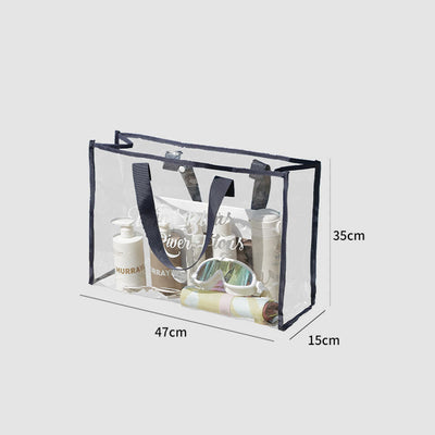 Beach Bag For Holiday Travel Waterproof Transparent Portable Swimming Bag