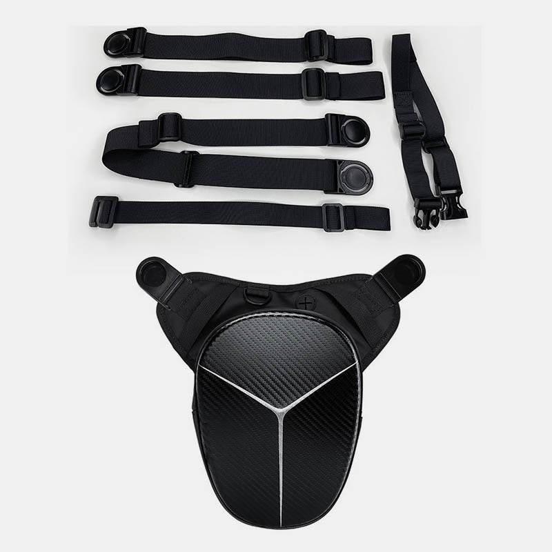 Drop Leg Bag for Men Women Hard Shell Motorcycle Waist Pack