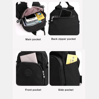 Multifunctional Waterproof Large Capacity Simply Small Backpack Shoulder Bag