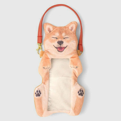Phone Bag For Women Cute Shiba Inu Transparent Touch Screen