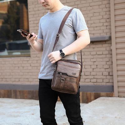 Men's Multi-pocket Business Messenger Bag