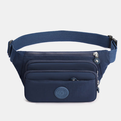 Multi Pocket Lightweight Crossbody Adjustable Waist Pack Phone Bag